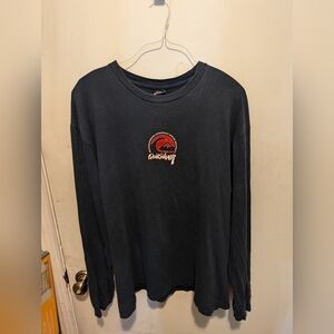 Men's Vintage Quiksilver Long Sleeve Tee XL